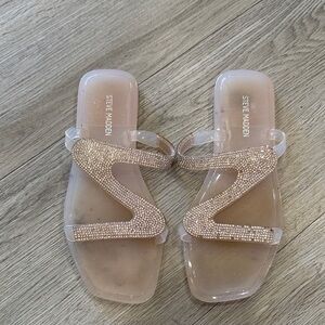 Steve Madden Women's Gold Embellished Sandals